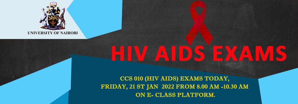 CCS 010 (HIV AIDS) EXAMINATION 